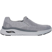 Skechers 205345 Grey Arch Fit Crosser Locke Trainers