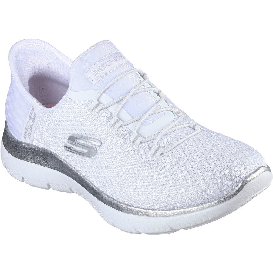 Skechers 150123W White Summits Diamond Dream Trainers