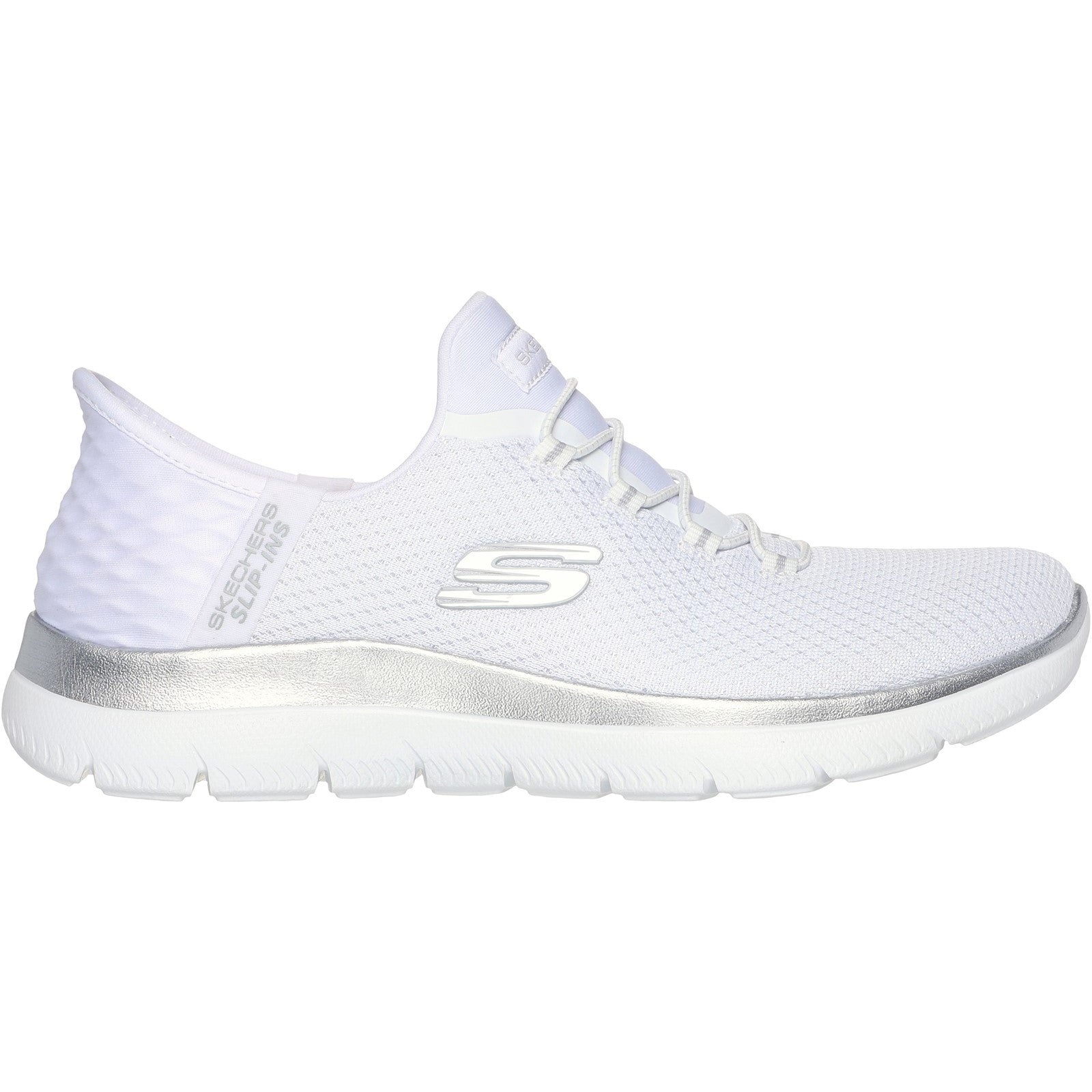 Skechers 150123W White Summits Diamond Dream Trainers