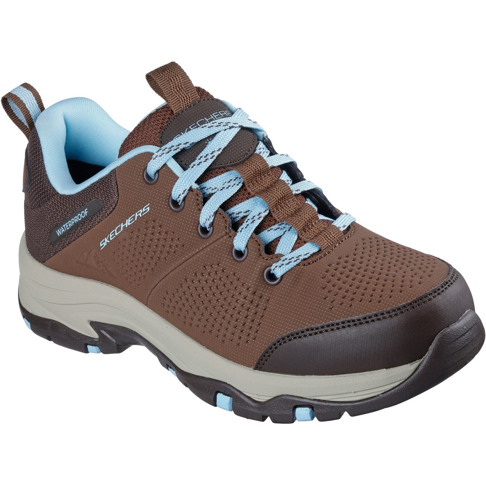 Skechers 180119 Chocolate Trego Trail Destiny Hiking Shoes