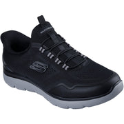 Skechers 233045 Black Summits Top Rate Trainers
