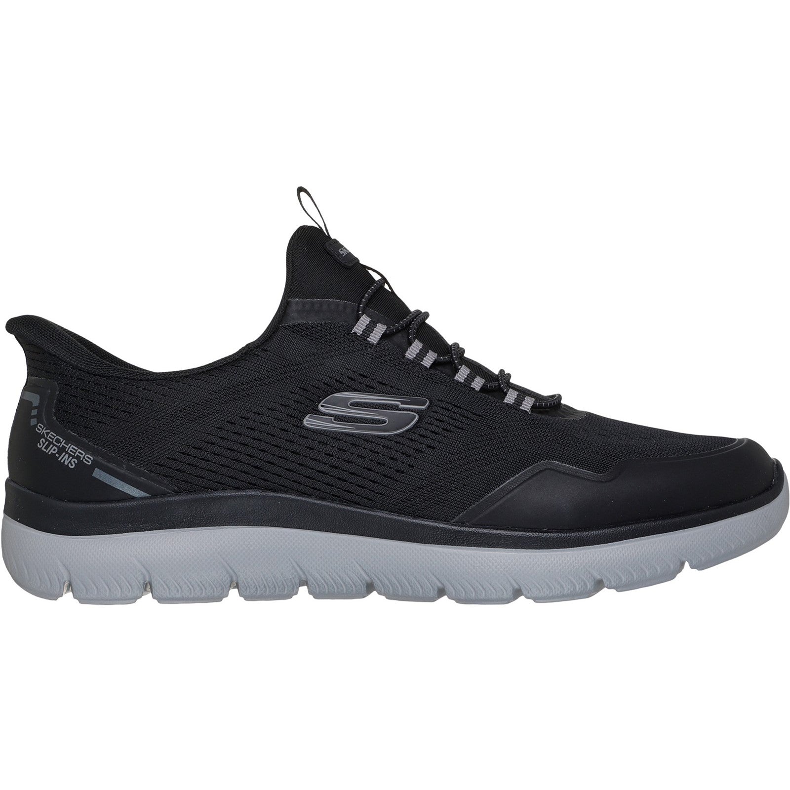 Skechers 233045 Black Summits Top Rate Trainers