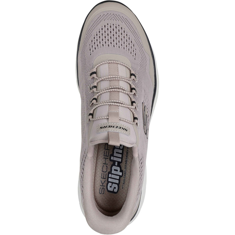 Skechers 233045 Taupe Summits Top Rate Trainers