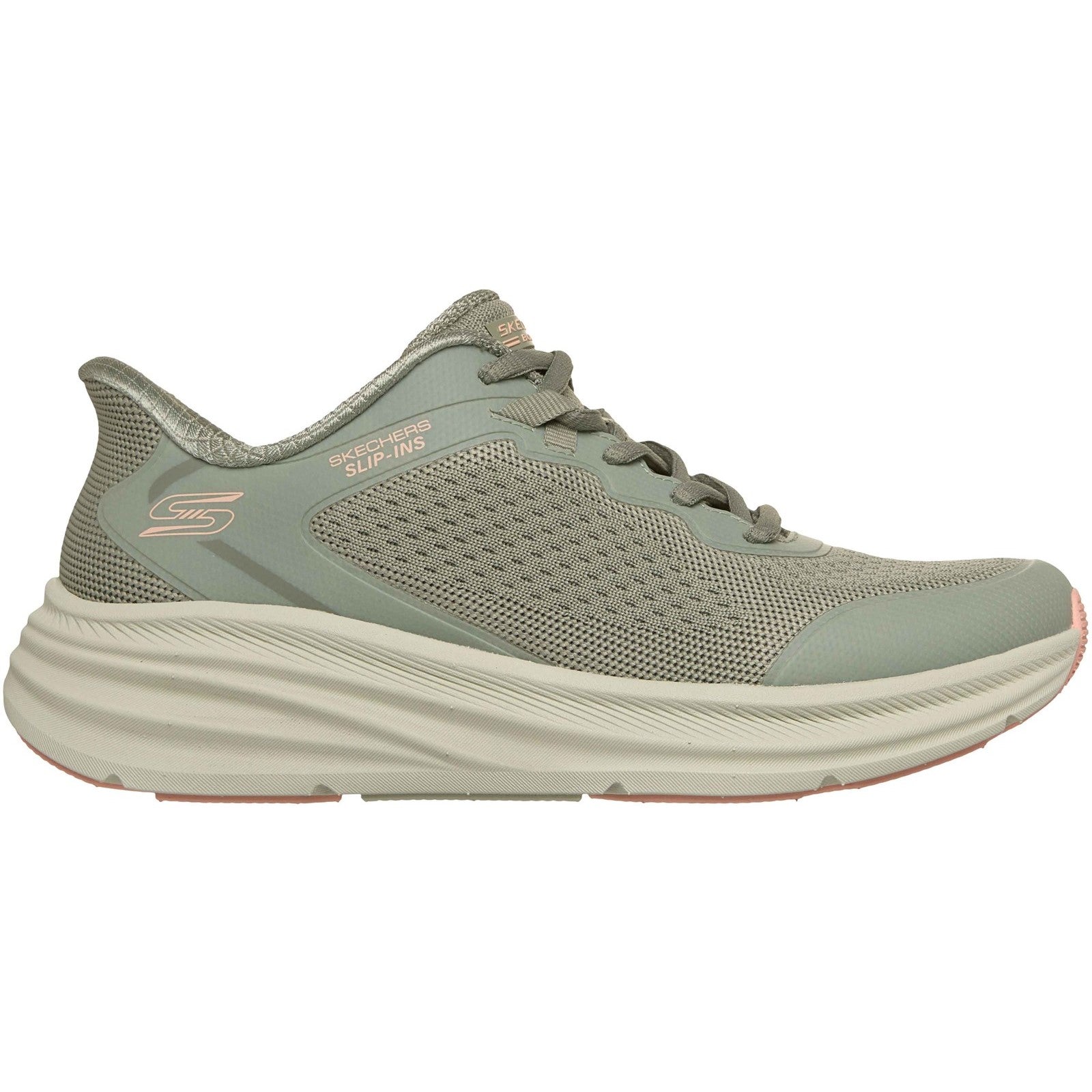Skechers 117756 Olive Bobs Skillz Trainers