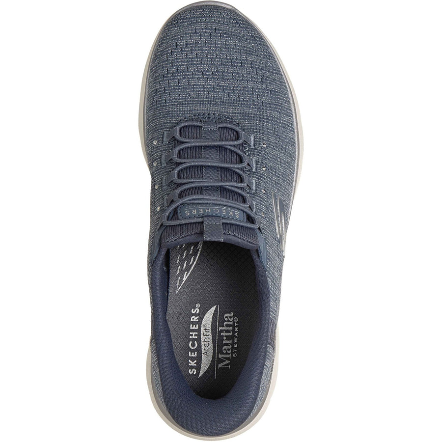 Skechers 150641 Grey Arch Fit Summits - Soft Shimmer Trainers