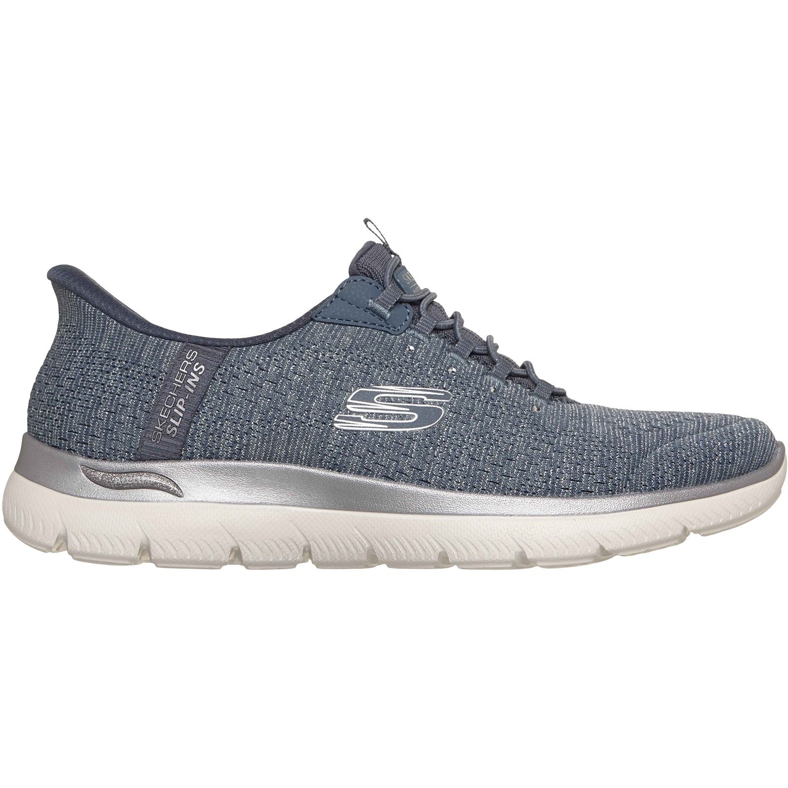 Skechers 150641 Grey Arch Fit Summits - Soft Shimmer Trainers