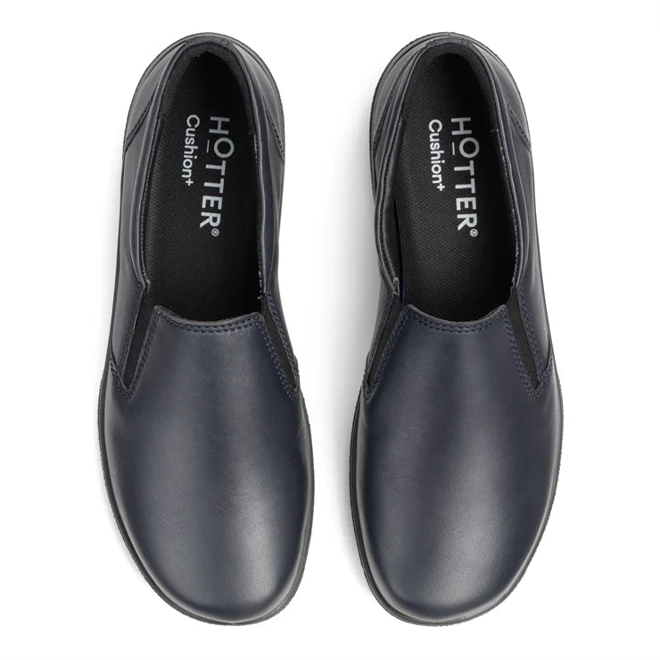 Hotter Glove II Wide Navy Shoes